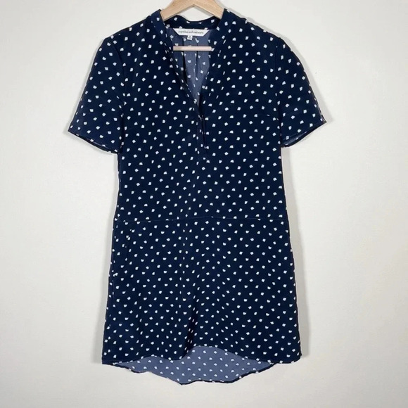 Cupcakes  And Cashmere Navy Bardot Dress - Picture 3 of 12